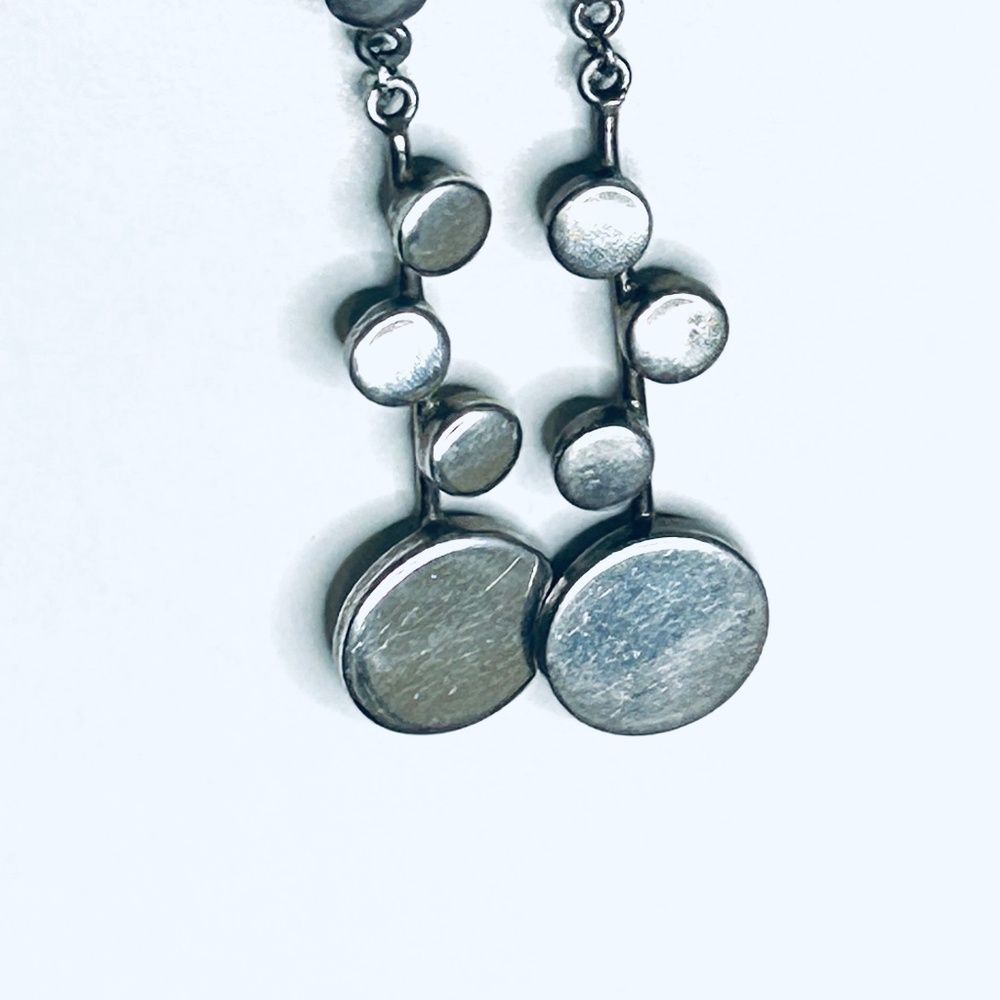 Solid Silver Earrings - image 2